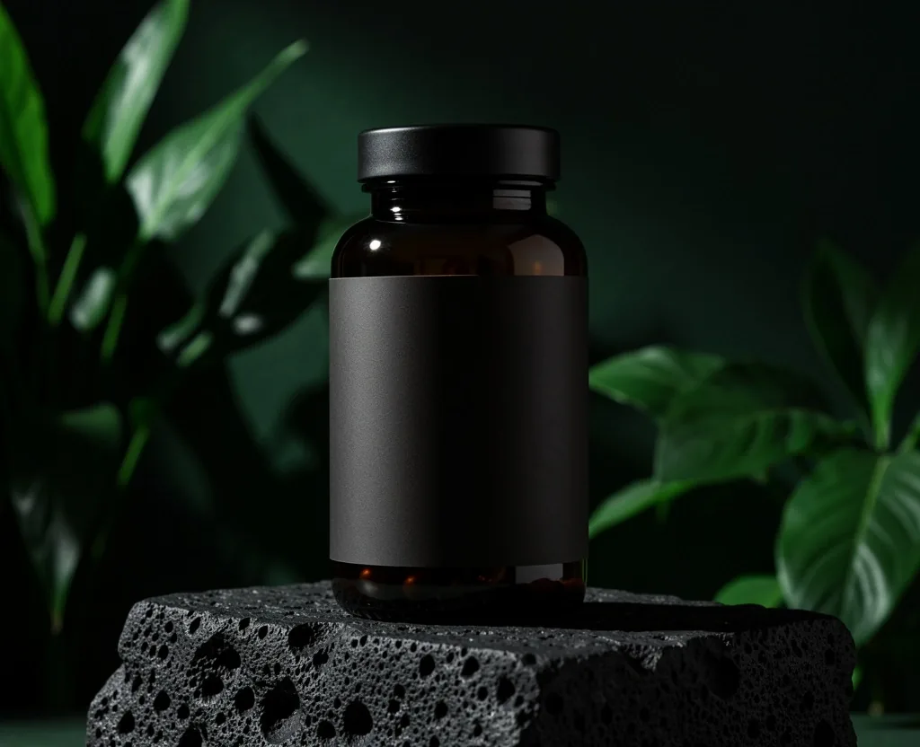 Botol suplemen multivitamin harian Strong
